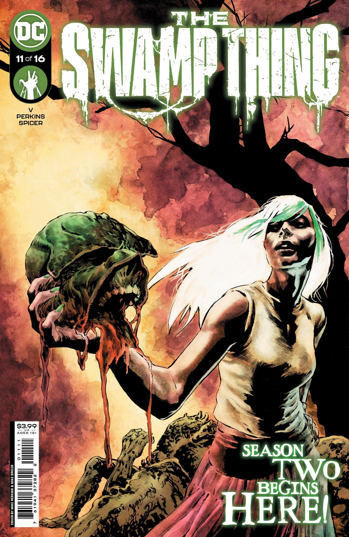 The Swamp Thing #11 cover