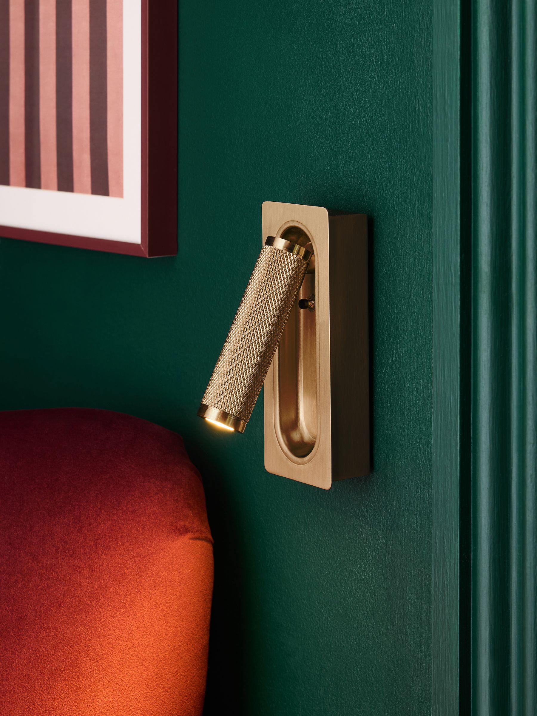 Brass Denver Rechargeable Wall Light