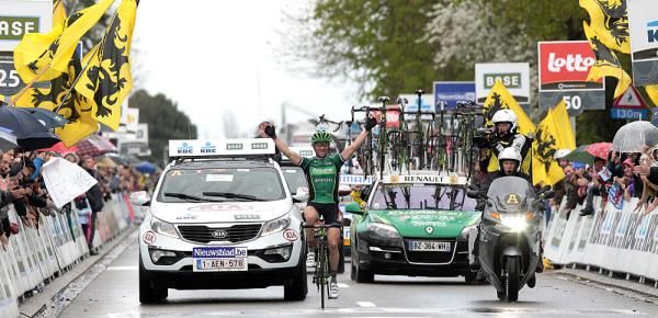 Thomas Voeckler (Europcar) wins the Brabantse Pijl