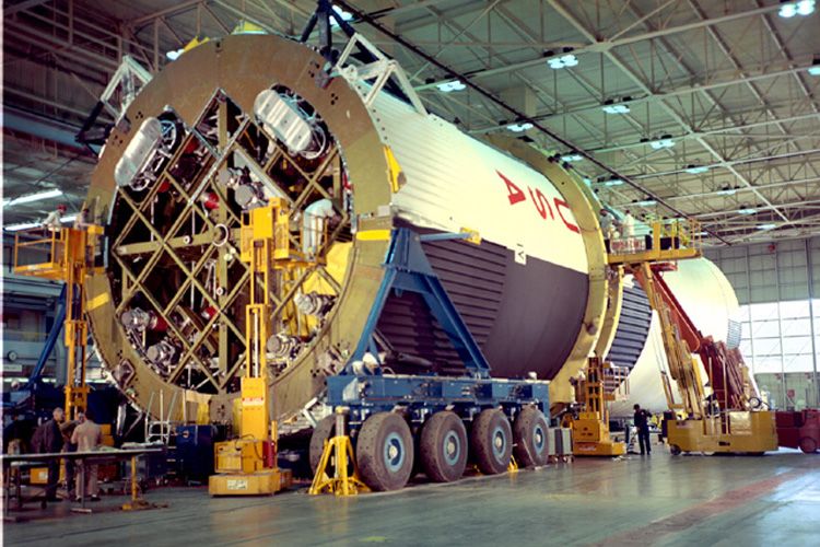 Space History Photo: Saturn V Tanks Mated | Space
