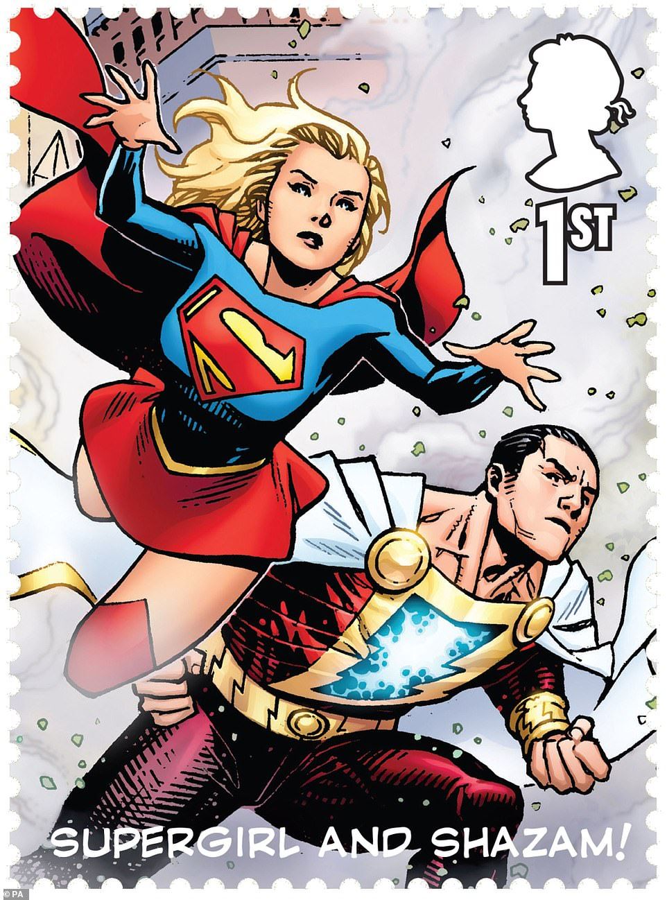 Justice League stamp