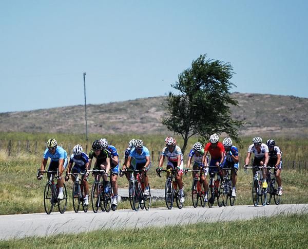 The decisive breakaway of stage five.