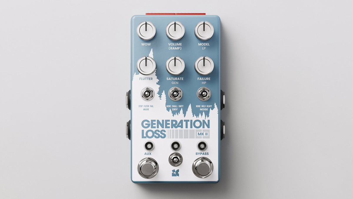 The Chase Bliss Generation Loss MKII makes your guitar sound like