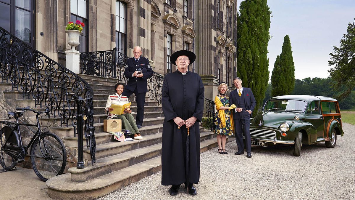 Father Brown season 11 cast: People: Brenda Palmer (RUBY-MAY MARTINWOOD), Sgt. Goodfellow (JOHN BURTON), Father Brown (MARK WILLIAMS), Mrs Devine (CLAUDIE BLAKLEY), Chief Inspector Sullivan (TOM CHAMBERS)