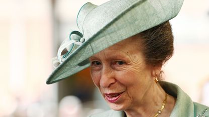 Princess Anne's 50s mint green dress coat has everyone saying the same thing