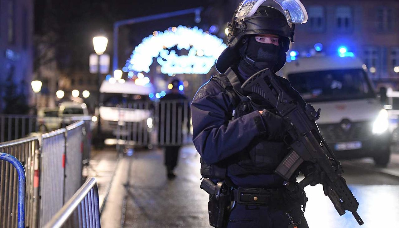 At least four people have been killed by a lone gunman in Strasbourg, France