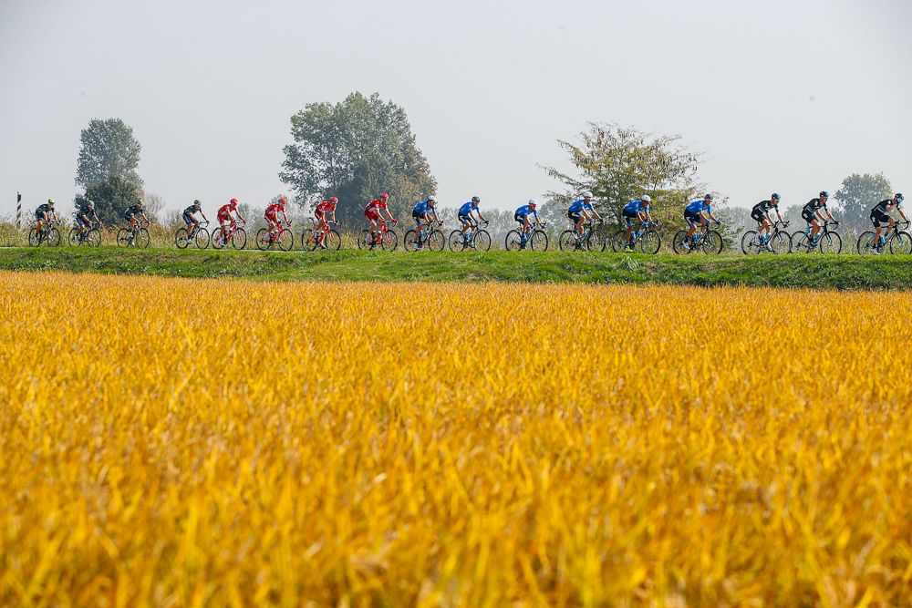 Scenery along the route of Milano-Torino