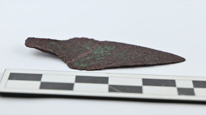A copper dagger from Poland that back more than 4,000 years.
