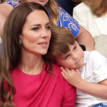 Kate Middleton and Prince Louis