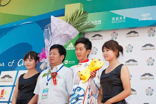 Ho Ting Kwok (Hong Kong) leads the greater China rider classification.