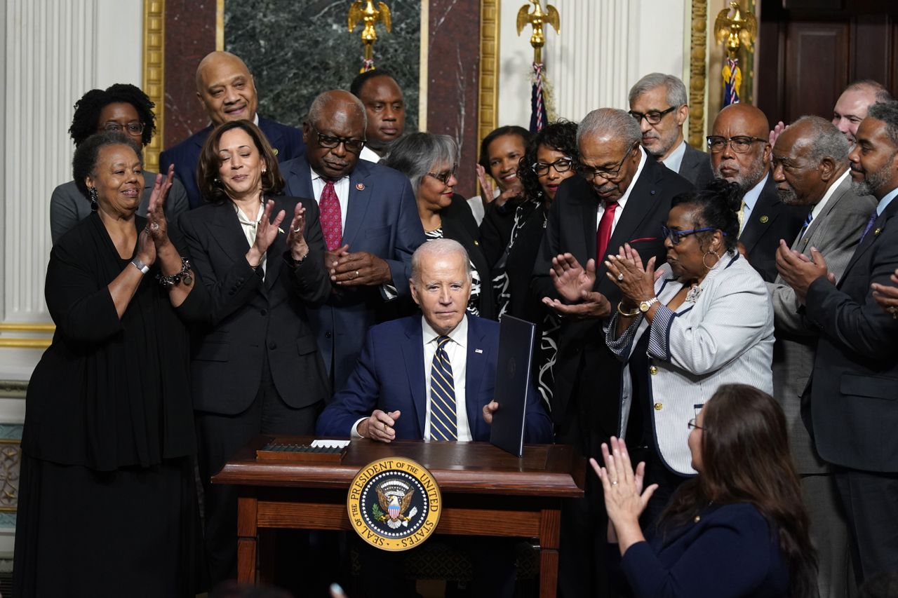 Biden signing proclamation for Emmett Till monumnent