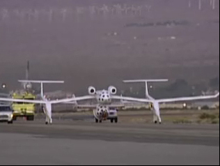 SpaceShipOne Takes Flight for Second X Prize Attempt