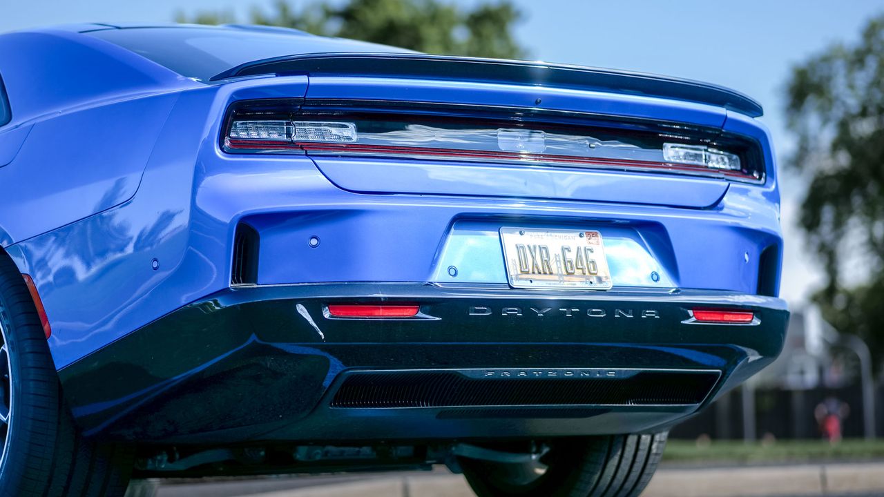 2025 Dodge Charger EV test drive.