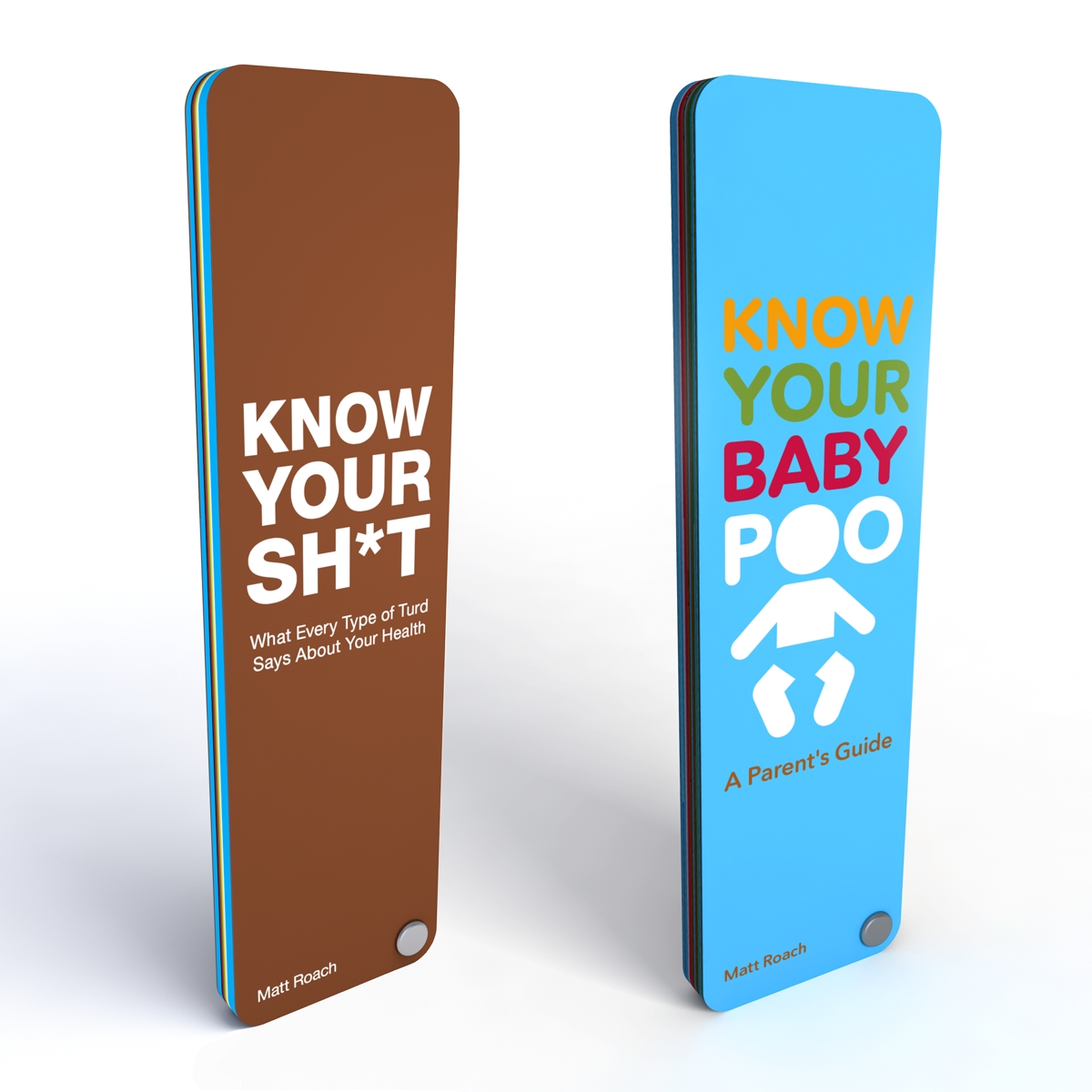 The pair of Know Your Sh*t swatch books