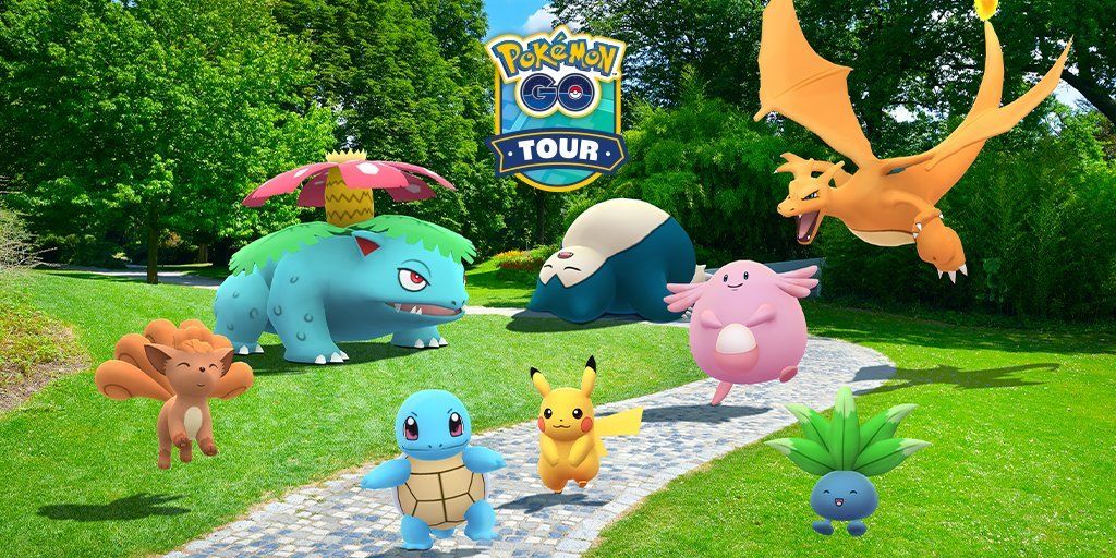 Pokemon Go Tour Kanto