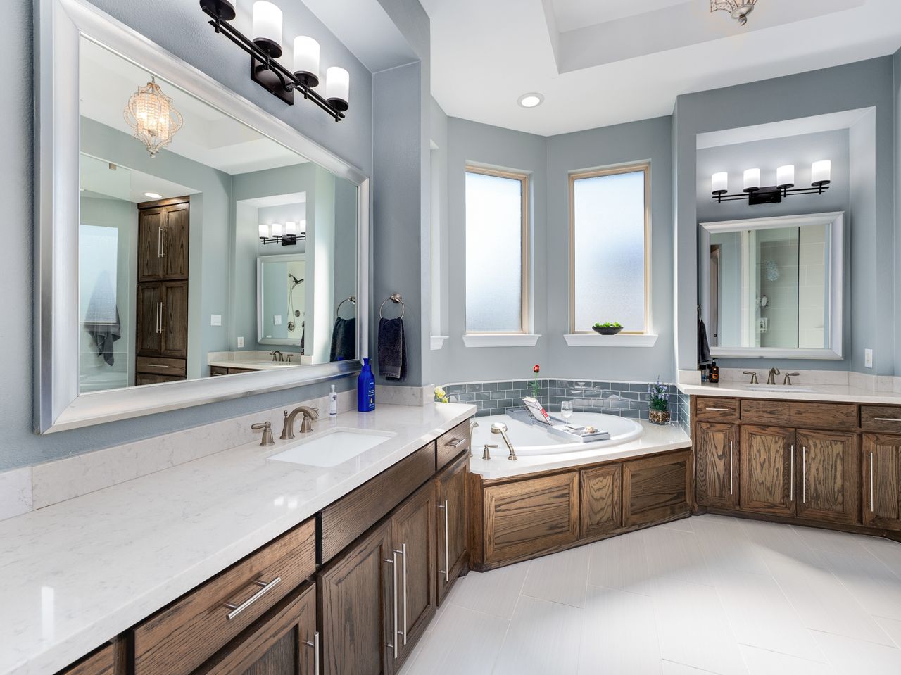 A home for sale by the Whitworth course at Trophy Club in Texas.