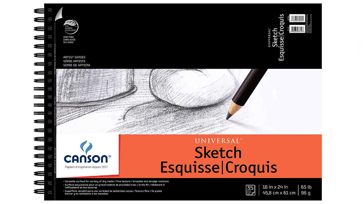 Best sketchbooks: Canson Artist Series Universal Sketch Book