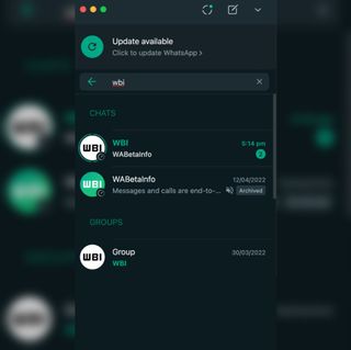 Whatsapp Status Results In Chat Lists