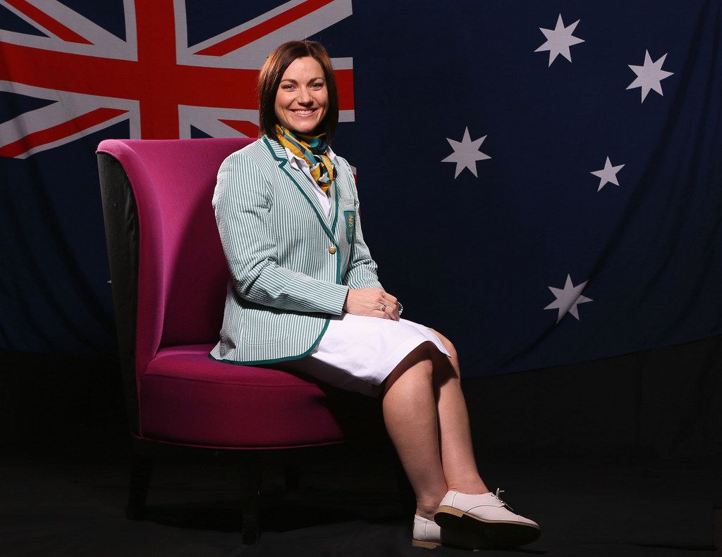 2016 Olympic flagbearer for Australia, Anna Meares