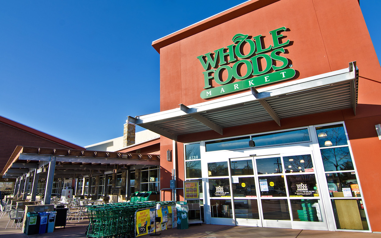 Green Seedless Grapes at Whole Foods Market