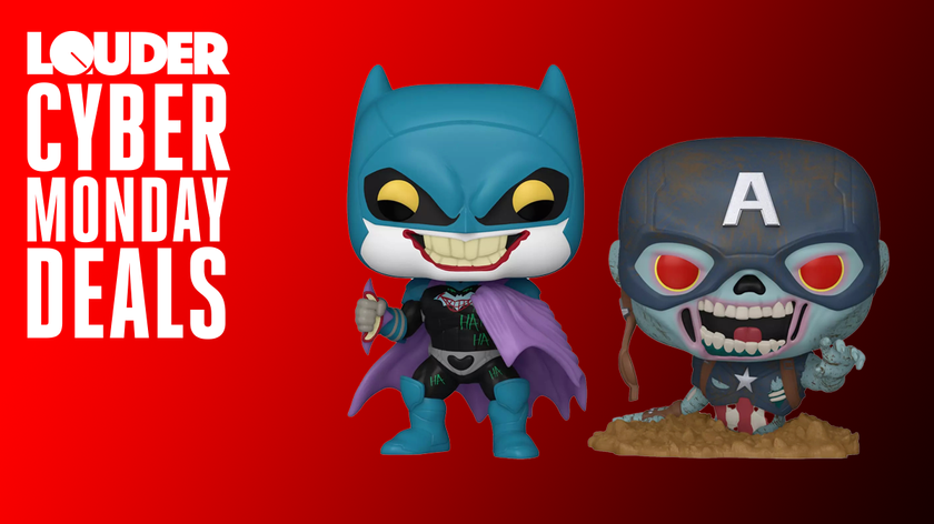 Batman and Captain America funko pops