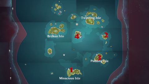 All Genshin Impact Conch Locations In The 1 6 Echoing Tales Event Gamesradar