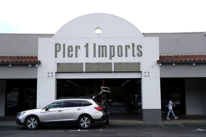 A shuttered Pier 1 store in San Rafael, California.