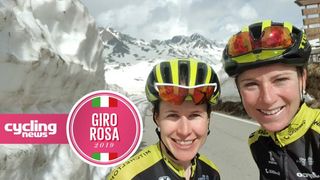 Annemiek van Vleuten helped Mitchelton-Scott teammate Amanda Spratt to a podium spot on the GC on stage 9 of the 2019 Giro Rosa