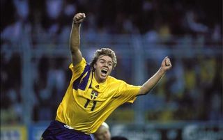 Tomas Brolin Sweden legend England Euro 92