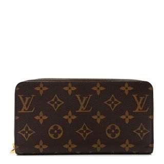 Louis Vuitton Monogram Zippy Wallet Coquelicot