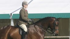 Katie Jerram: working a horse in an outline