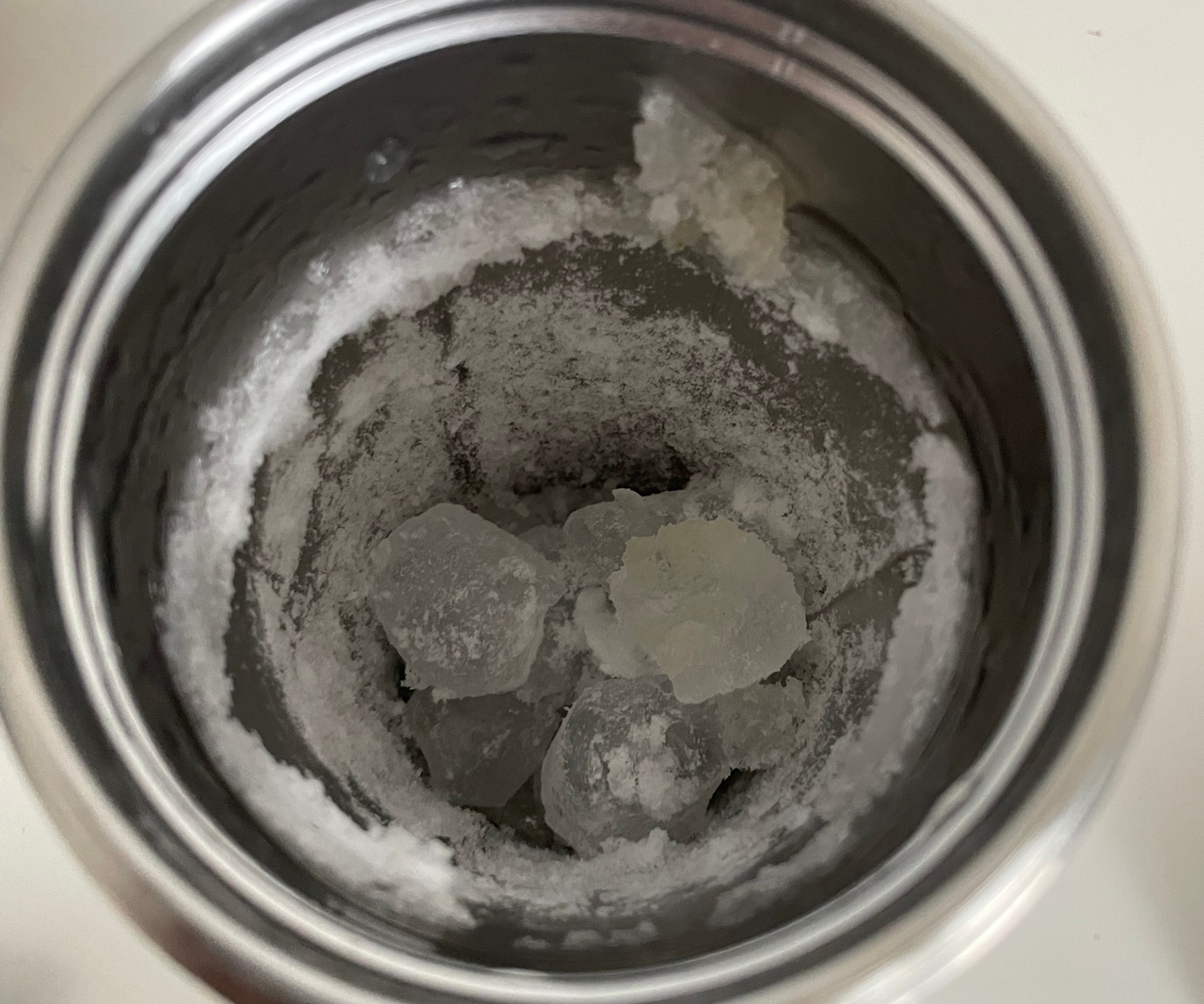 Failed crushed ice in the nutribullet Flip&trade; Insulated Portable Blender