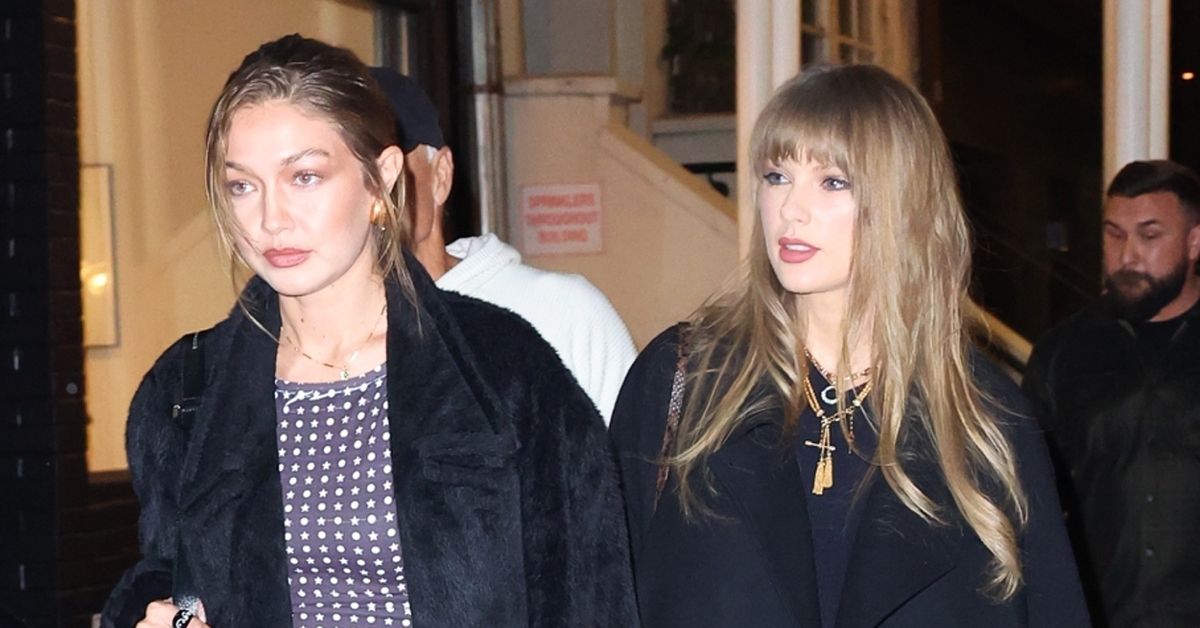 Here's Every Winter 2025 Trend Taylor and Gigi Just Wore With Their Chic Black Coats in NYC