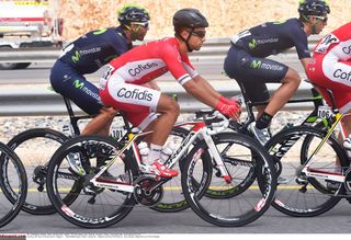 Nacer Bouhanni (Cofidis) in the bunch