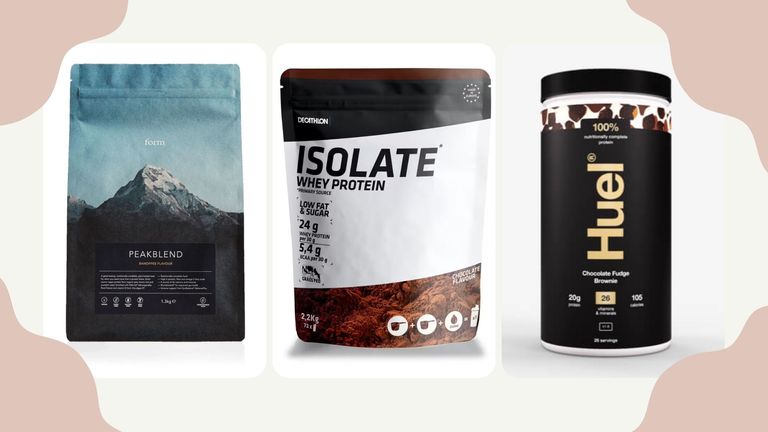 A selection of the best protein powders for weight loss including isolate whey 