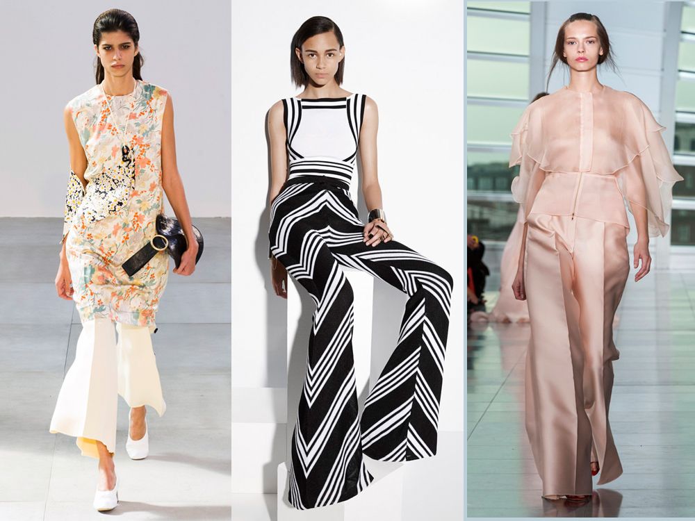 Flared Trousers - How To Wear The Trend For Spring 2015 | Marie Claire UK