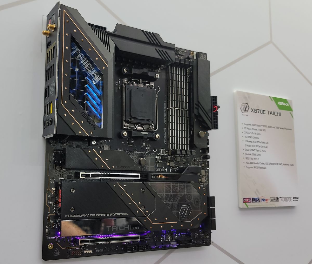 ASRock shows off new AMD Ryzen 9000 motherboards | Tom's Hardware