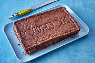 Giant Bourbon biscuit