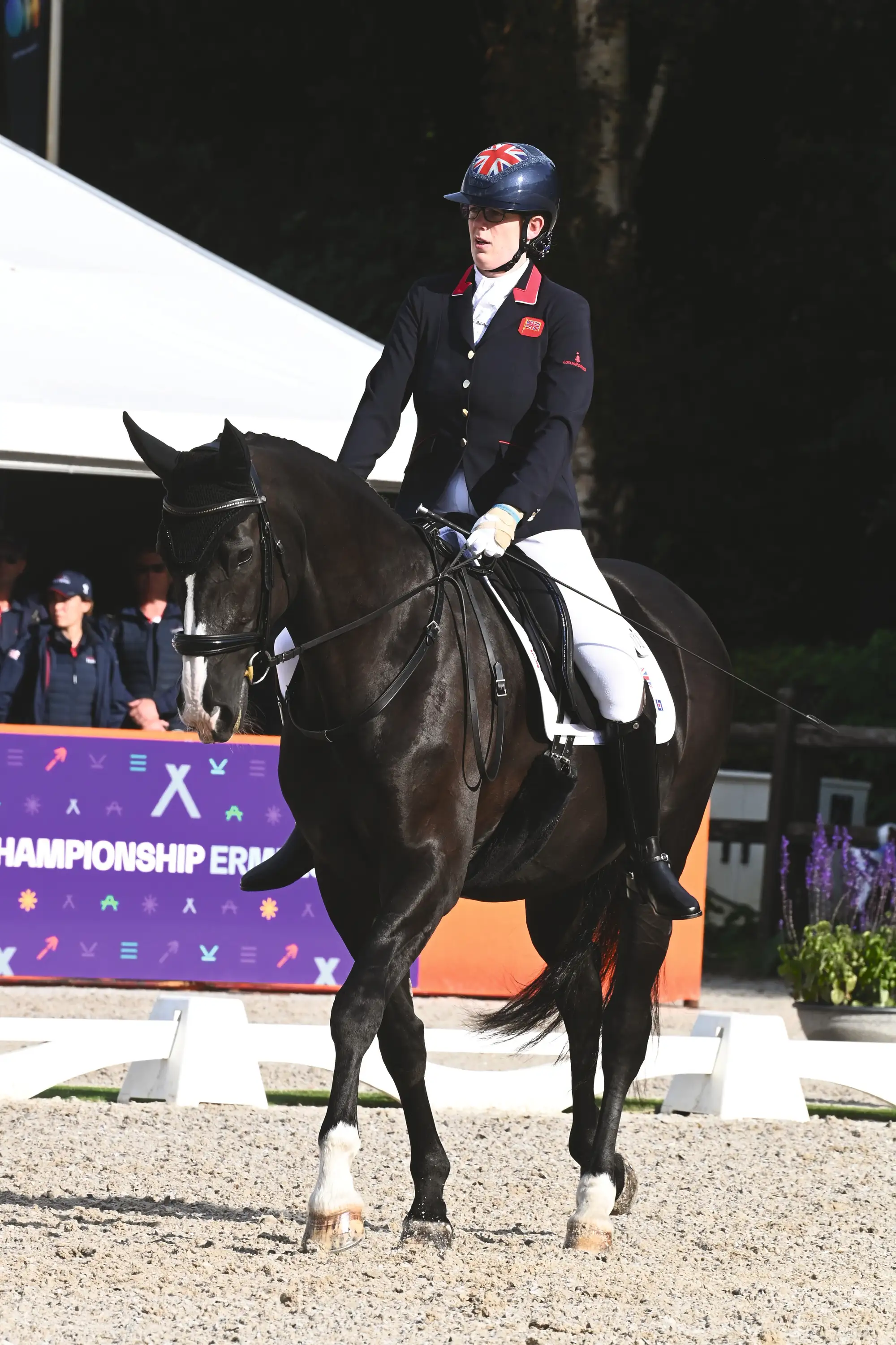 Grade one rider Mari Durward Akhurst riding Athene Lindebjerg