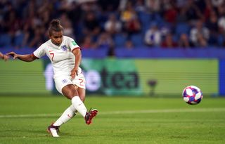 Lyon's Nikita Parris is not included in the squad (John Walton/PA).