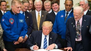 Will Trump commit the U.S. to Mars permanence in 2019? Credit: NASA