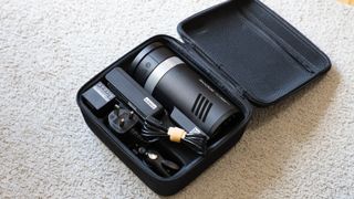 Godox Ad300Pro flash in a nylon case