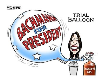 Bachmann's inflated presidential bid