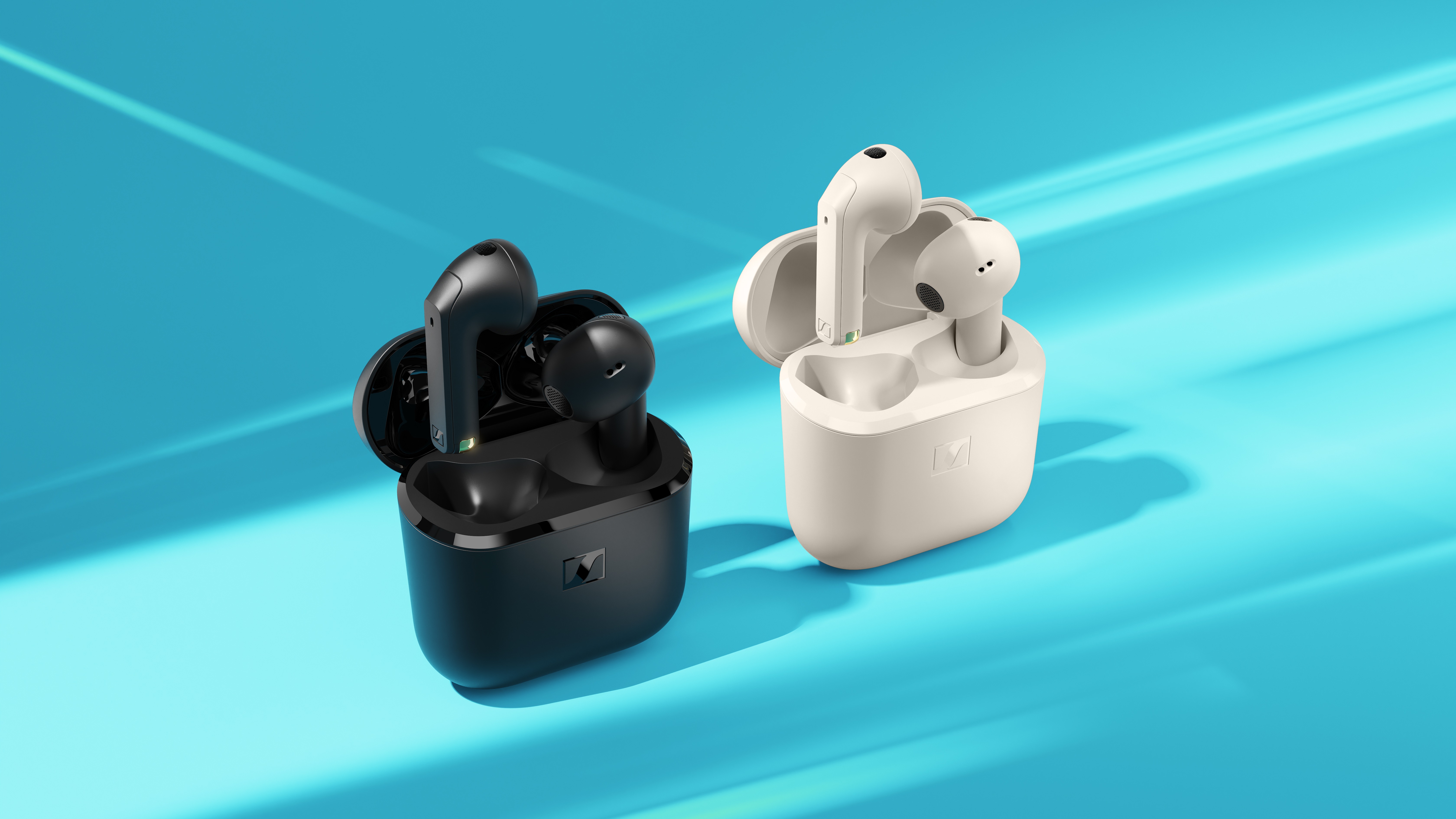 Sennheiser Accentum Open two pairs in black and in cream