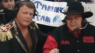 Jerry Lawler and Jim Ross in the WWE