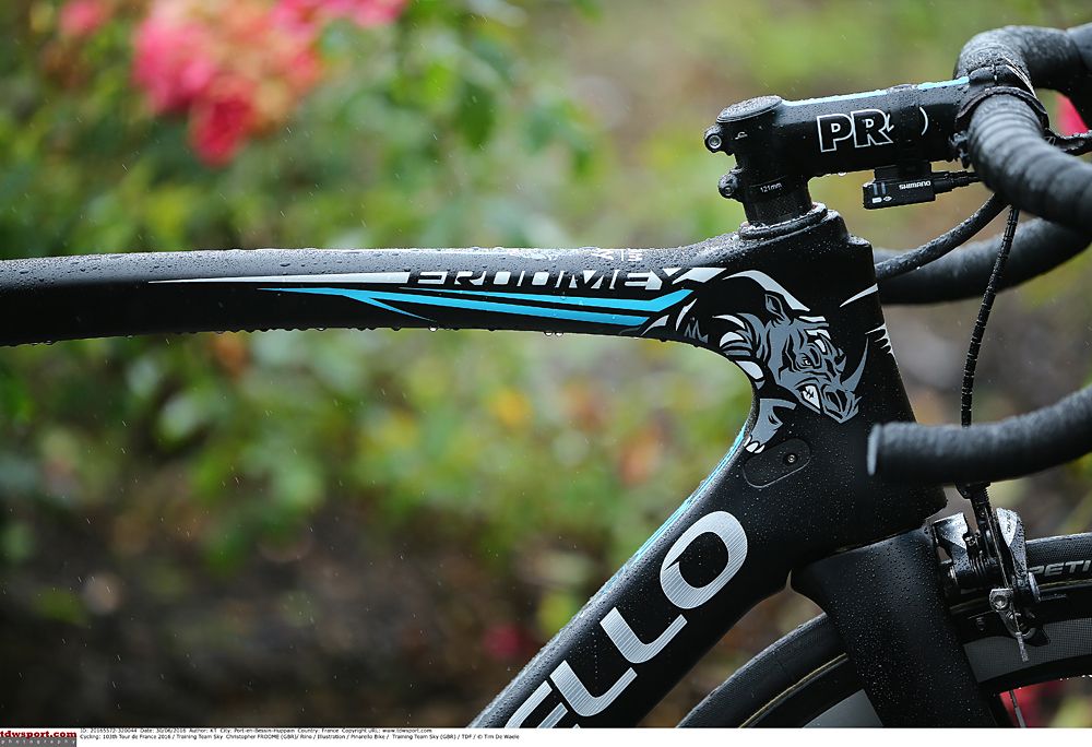 Team Sky's Pinarello Dogma