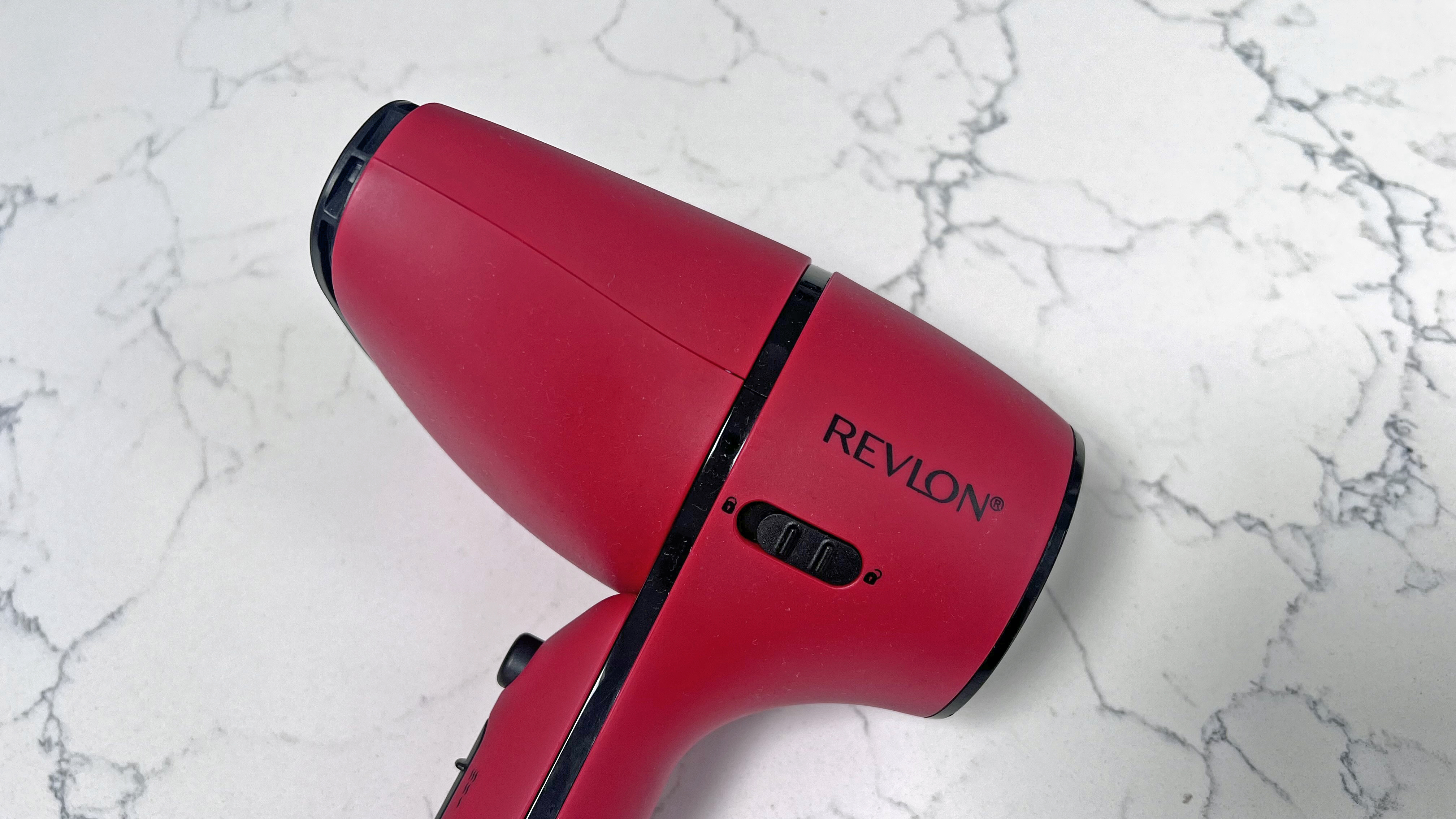 Revlon Airflow Control Dryer on reviewer's dressing table