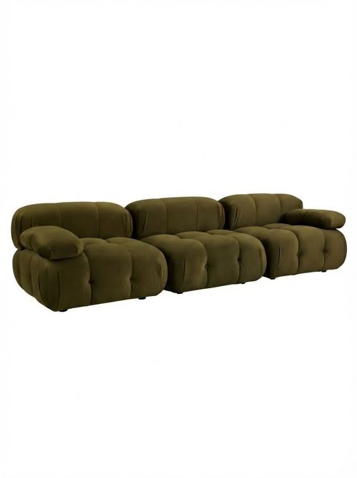 Bondi 3 Seater Sofa in Rich Green