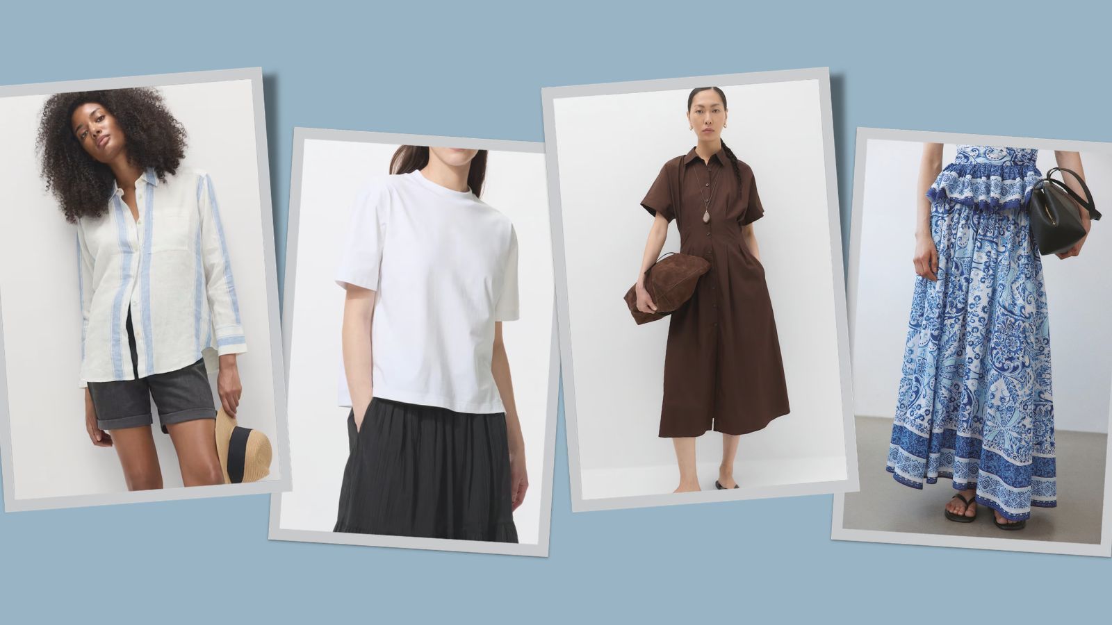 This is your 12-piece heatwave survival wardrobe featuring Uniqlo, M&S, H&M and Zara - and everything is under £45