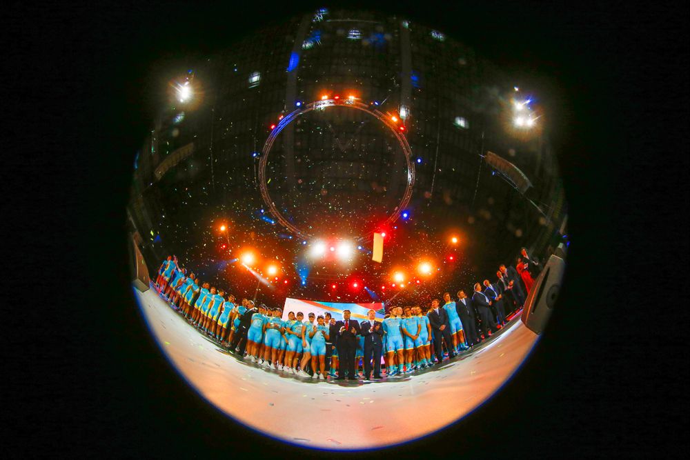 The 2016 Astana team presentation